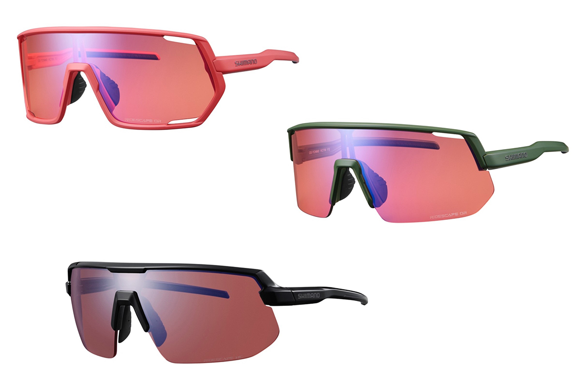 Shimano Technium, Technium L y Twinspark: tres nuevas gafas con lentes Ridescape