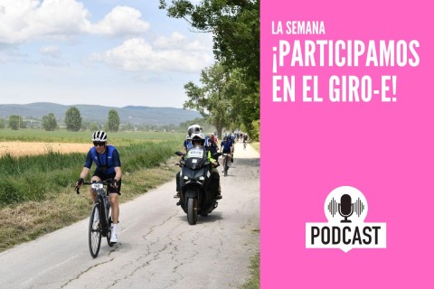 ¡Participamos en el Giro-E!