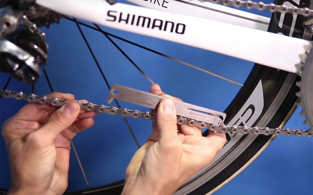 Cómo medir el desgaste de la cadena de la bicicleta 