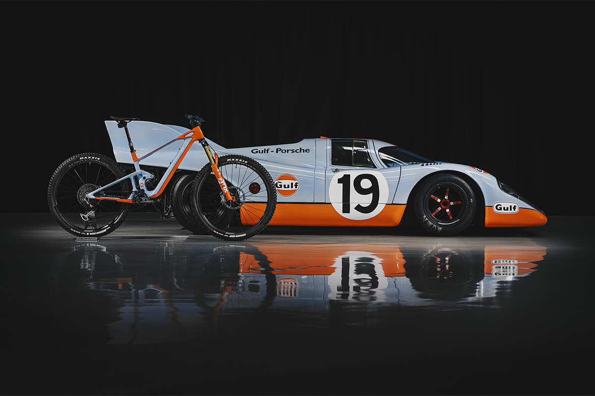 Mondraker Neat Unlimited Gulf Edition, homenaje a los Porsche 917K Gulf ¡sólo 50 unidades!